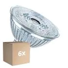 Fordelspakning 6x Osram Superstar LED GU5.3 Spot Klar 3.4W 230lm - 927 Ekstra Varm Hvit | Dimbar - Beste Fargegjengivelse - Erstatter 20W