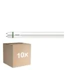 Fordelspakning 10x Philips LED Lysrør T8 MASTER Value (EM/Mains) Ultra Efficiency 22.1W 4100lm - 840 Kald Hvit | 150cm - Erstatter 58W