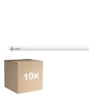 Fordelspakning 10x Philips Master LED Lysrør T8 (EM/Mains) Ultra Output 13.5W 2500lm - 865 Daglys | 120cm - Erstatter 36W