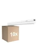 Fordelspakning 10x Ledvance LED Lyslister Linear Kompakt Dimmebryter 4W 400lm - 830 Varm Hvit | 30cm