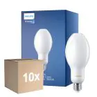 Fordelspakning 10x Philips TrueForce Core LED E27 HPL/SON matt 13W 2000lm 300D - 830 varm hvit | erstatter 50W