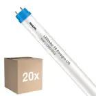 Fordelspakning 20x Philips LED Lysrør T8 CorePro (EM/Mains) High Output 8W 900lm - 840 kald hvit | 60cm - erstatter 18W