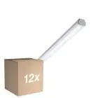 Fordelspakning 12x Philips LED Lyslister Vanntett WT060C 30W 3600lm - 865 Daglys | 120cm