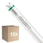 Fordelspakning 10x Philips LED Lysrør T8 MASTER (EM/Mains) Ultra Efficiency 17.6W 3700lm - 840 kald hvit | 150cm - erstatter 58W