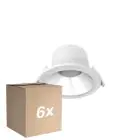 Fordelspakning 6x Noxion LED Downlight Apollo V2.0 6-12W 720-1500lm 60D - 830/840 CCT | 145mm - Utskjæring 120mm