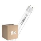 Fordelspakning 8x Osram LED Lysrør T8 (EM/Mains) Standard Output 10W 1080lm - 830 Varm Hvit | 90cm - Erstatter 30W