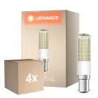 Fordelspakning 4x Ledvance Special T Slim LED B15d Lysrør one-handed Klar 6.5W 806lm - 827 Ekstra Varm Hvit | Erstatter 60W