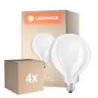 Fordelspakning 4x Osram Classic LED E27 Globe Filament Matt 17W 2452lm - 827 Ekstra Varm Hvit | Erstatter 150W