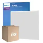 Fordelspakning 6x Philips LED Panel Ledinaire RC065B 28W 3400lm - 865 Daglys | 60x60cm - UGR 