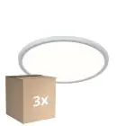 Fordelspakning 3x Nordlux LED Taklampe Oja 29 Hvit 15W 1700lm - 830-840 CCT | IP20