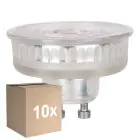 Fordelspakning 10x Eglo LED Spot GU10 PAR16 4W 400lm 38D - 827 Ekstra Varm Hvit | Dimbar - Erstatter 57W
