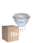 Fordelspakning 10x Noxion LED Spot Reflektor GU4 MR11 2.8W 184lm 36D - 927 Ekstra Varm Hvit | Beste Fargegjengivelse - Dimbar - Erstatter 20W
