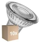 Fordelspakning 10x Ledvance LED Spot GU10 PAR16 6.1W 575lm 36D - 940 Kald Hvit | Beste Fargegjengivelse - Dimbar - Erstatter 80W