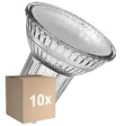 Fordelspakning 10x Ledvance LED Spot GU10 PAR16 3.7W 350lm 36D - 830 Varm Hvit | Erstatter 35W