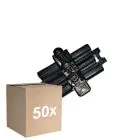 Fordelspakning 50x Noxion GST - Kompatibel T - Koblingsstykke - 1 Male + 2 Female - 3 pole 1,5mm2