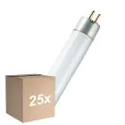Fordelspakning 25x Osram Lumilux T5 Short EL T5 8W - 840 Kald Hvit| 29cm 