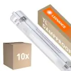 Fordelspakning 10x Ledvance LED Lyslister Vanntett Fuktighetstett Armatur Performance | Egnet Til 2x60cm LED Lysrør