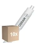 Fordelspakning 10x Osram LED Lysrør T5 (HF) High Efficiency 7W 900lm - 830 Varm Hvit | 55cm - Erstatter 14W