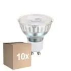Fordelspakning 10x Eglo LED Spot GU10 PAR16 2.5W 450lm 38D - 830 Varm Hvit | Erstatter 64W