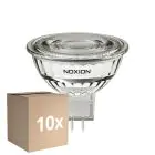 Fordelspakning 10x Noxion LED Spot GU5.3 MR16 4.4W 345lm 36D - 840 Kald Hvit | Erstatter 35W