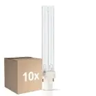 Fordelspakning 10x Philips PL-S 9W - UV-C | 2-Stift