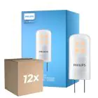 Fordelspakning 12x Philips Corepro LED Capsule GY6.35 1.8W 205lm - 827 ekstra varm hvit | erstatter 20W
