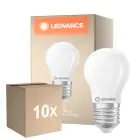 Fordelspakning 10x Ledvance Classic LED E27 Pære Matt 1.8W 250lm - 827 Ekstra Varm Hvit | Dimbar - Erstatter 25W