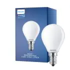 Philips Master Value LED Lustre E14 Ball matt 3.4W 470lm - 927 ekstra varm hvit | beste fargegjengivelse - dimbar - erstatter 40W