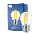 Philips Master Value LED Lustre E27 Ball filament klar 3.4W 470lm - 927 ekstra varm hvit | beste fargegjengivelse - dimbar - erstatter 40W