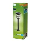 Philips Solar Radii Pedestal lamp Metall Svart 1.3W 250lm - 830 Varm Hvit | IP44 - Lyssensor