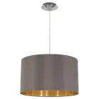 Eglo Pendel Lampe Maserlo Stål Sateng Nikkel | Egnet for E27