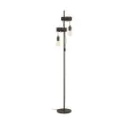 Eglo Gulvlampe Townshend 4 Stål Brun Svart | IP20 - Egnet for 2x E27 