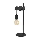 Eglo Bordlampe Townshend 6 Stål Svart | IP20 - Egnet for 1x E27 