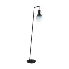 Eglo Gulvlampe Cranley Stål Svart | IP20 - Egnet for 1x E27 