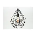 Eglo Pendel Lampe Carlton Stål Svart | IP20 - Egnet for 1x E27 