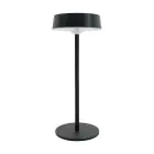 Eglo Bordlampe Simeri Solar Stål Svart 3W 250lm - 830-860 Innstillbar Hvit | IP44 - Berøringsdimmbar - USB-C