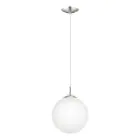 Eglo Pendel Lampe Rondo Stål Sateng Nikkel | Egnet for E27