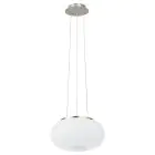 Eglo Pendel Lampe Optica Stål Sateng Nikkel | Egnet for 2x E27