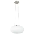 Eglo Pendel Lampe Optica Stål Sateng Nikkel | Egnet for 2x E27