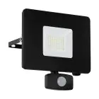 Eglo Veggbelysning Faedo 3 Aluminium Svart 31W 3400lm - 850 Kald Hvit | IP44 - Bevegelsessensor