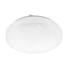 Eglo Vegg og Taklampe Frania-S Stål Hvit 10W 1100lm - 830 Varm Hvit | IP20 
