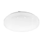 Eglo Vegg og Taklampe Frania-S Stål Hvit 14.6W 1600lm - 830 Varm Hvit | IP20 