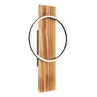 Eglo Veggbelysning Boyal Tre Svart, Rusten 12W 1700lm - 830 Varm Hvit