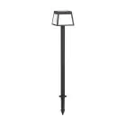 Eglo Pigg Lys Altilia Solar Svart 7W 790lm - 830 Varm Hvit | IP65 - Bevegelsessensor