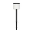 Eglo Pigg Lys Pantete Solar Svart 7W 830lm - 830 Varm Hvit | IP65 - Bevegelsessensor