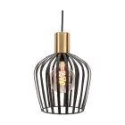 Eglo Pendel Lampe Empoli Stål Svart | IP20 - Egnet for 1x E27 