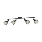 Eglo Taklampe Sonni Stål Svart | IP20 - Egnet for 4x E14 