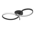 Eglo Taklampe Serpins Stål Svart 21W 2500lm - 830 Varm Hvit