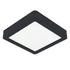 Eglo Taklampe Fueva 6 Plast Svart 7W 1100lm - 827-840-865 CCT