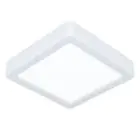 Eglo Taklampe Fueva 6 Plast Hvit 7W 1100lm - 827-840-865 CCT
